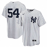 Men's New York Yankees #54 Max Fried White 2024 Cool Base Stitched Jersey Dzhi,baseball caps,new era cap wholesale,wholesale hats